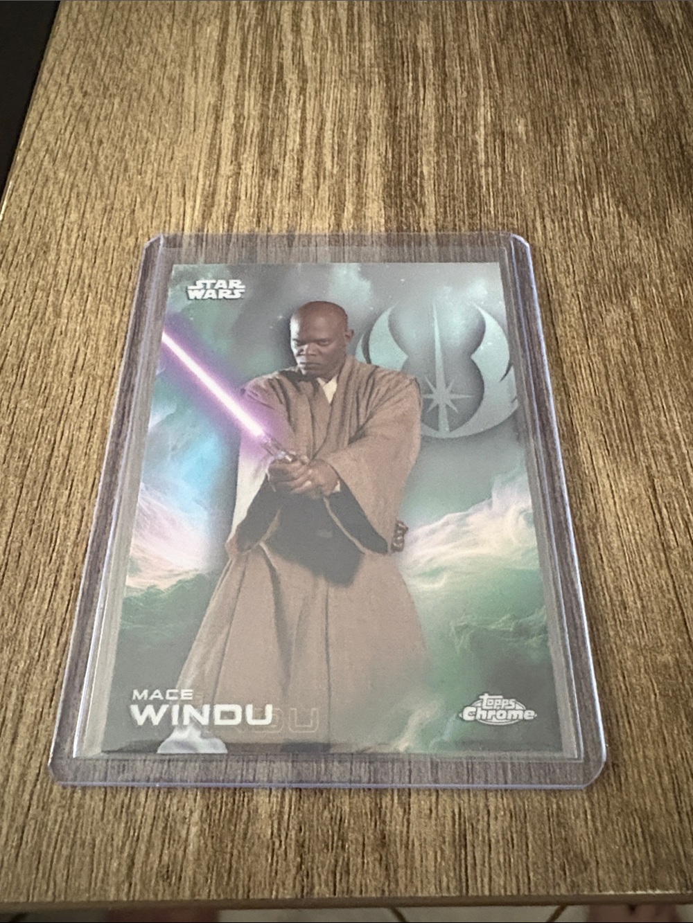 Topps Chrome Mace Windu Trading Card
